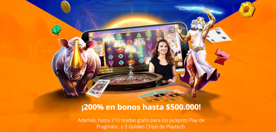 Bono de bienvenida Betsson casino en Chile