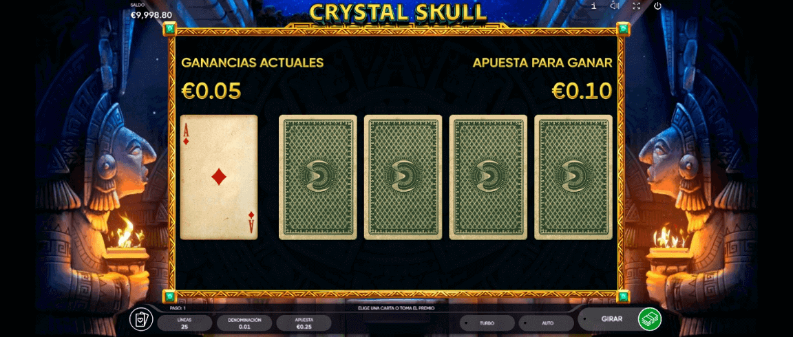 Crystal Skull tragamonedas Endorphina Chile