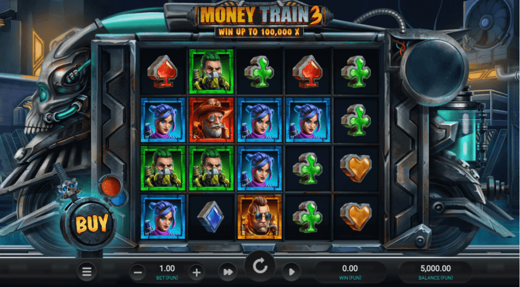 Money Train 3 de Relax Gamin top10 mejores slots 2023