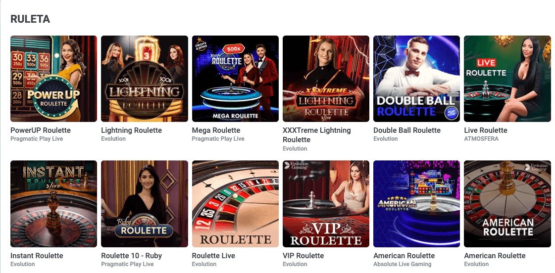 Ruleta TonyBet casino 01
