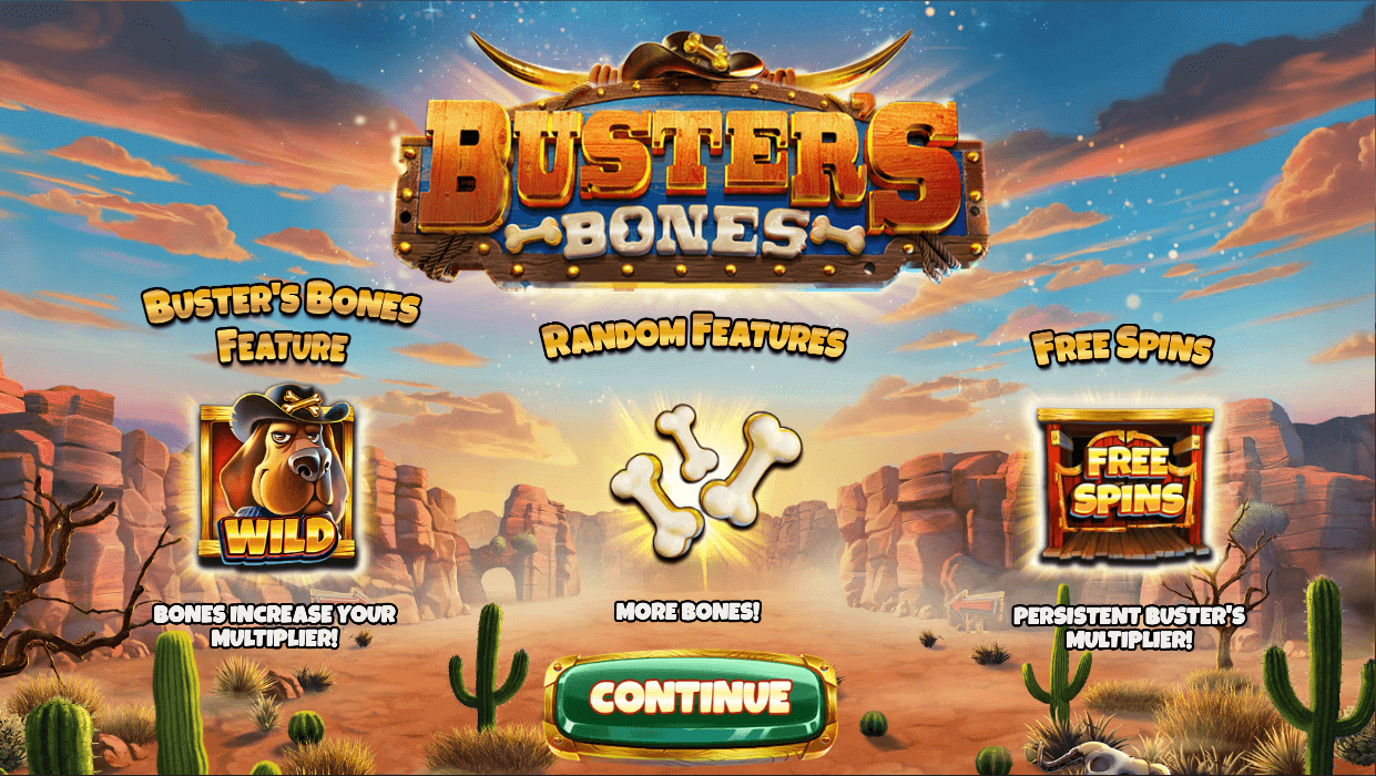 Busters Bones top 5 nuevas slots