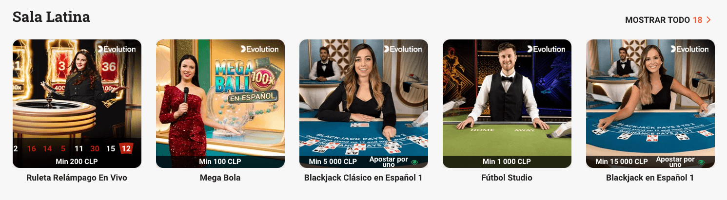 Casino en Vivo LeoVegas