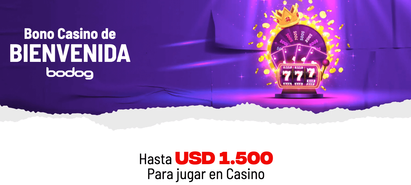 Bono de bienvenida Bodog casino Chile