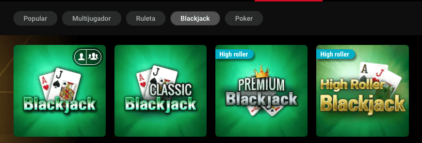 Blacjack PokerStars casino Chile