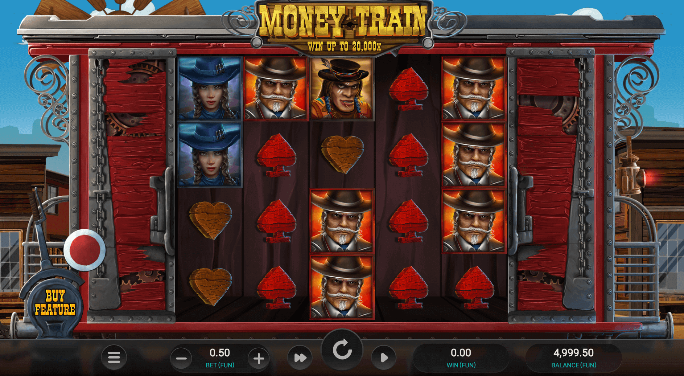 Money Train tragamonedas con compra de bonos
