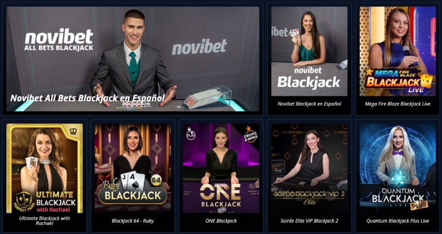 Blackjack novibet casino chile