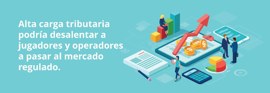 Regulación apuestas online: Alta carga tributaria podría desalentar a jugadores y operadores a pasar al mercado regulado