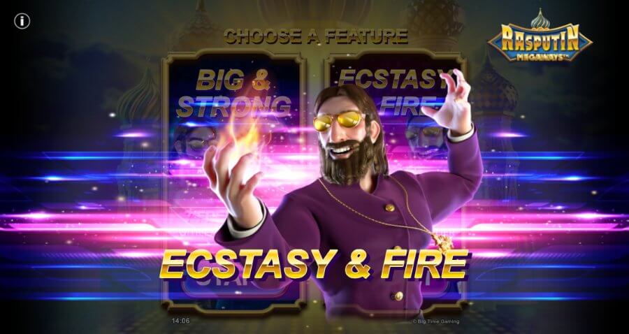 Ecstasy and Fire Rasputin Megaways tragamonedas